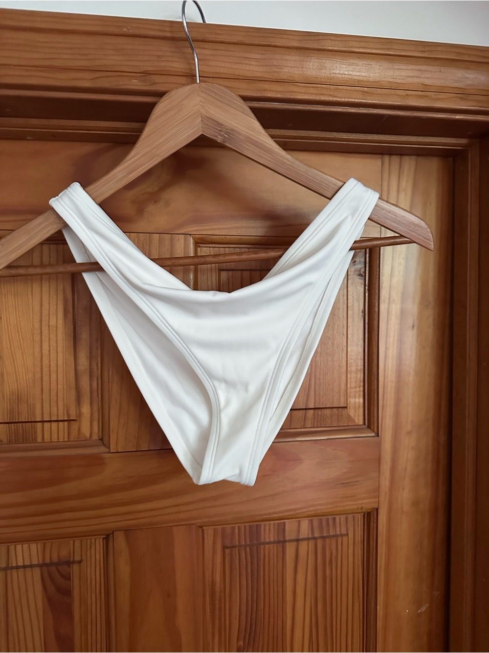 Shade & Shore White High-Cut Bikini Brief